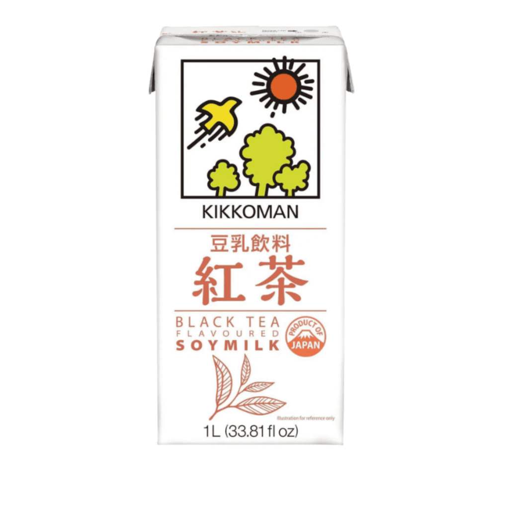 Kikkoman Soymilk Black Tea Flavor 1L