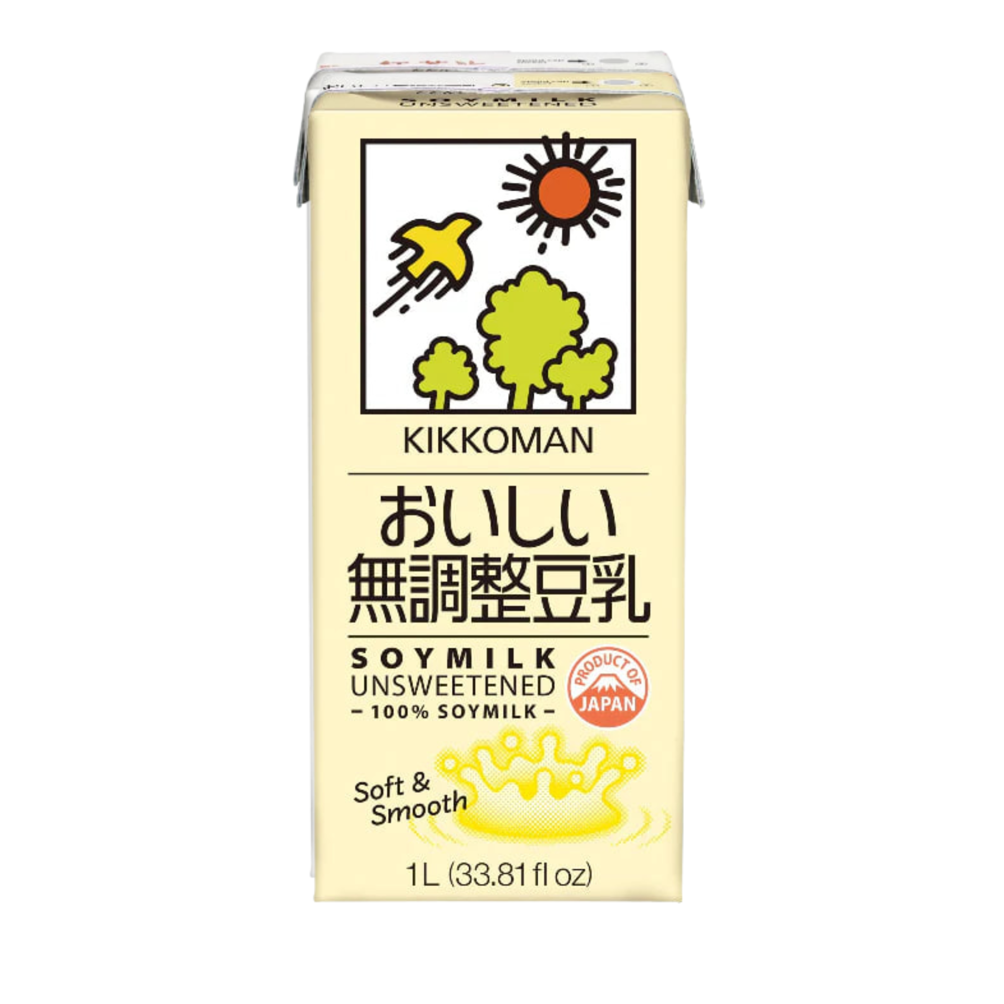 Kikkoman Soymilk Unsweetened 1L