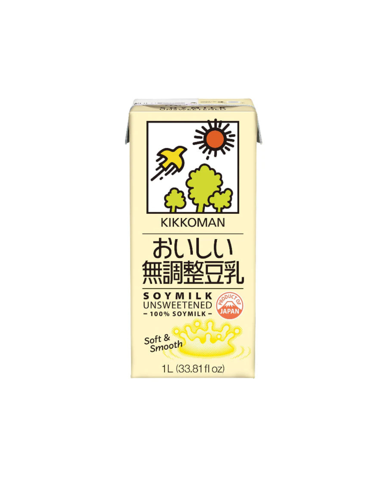 Kikkoman Soymilk Unsweetened 1L
