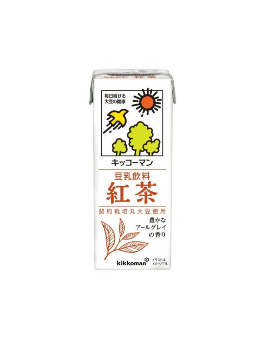 Kikkoman Soymilk Black Tea Flavor
