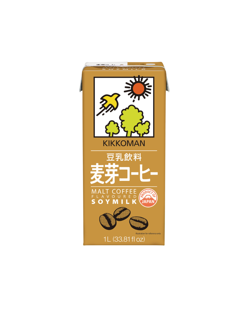 Kikkoman Soymilk Malt Coffee Flavoured