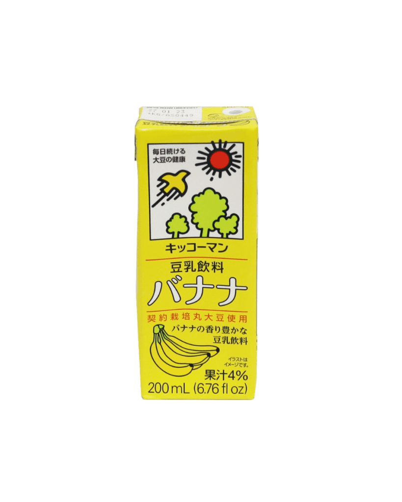 Kikkoman Soymilk Banana Flavoured
