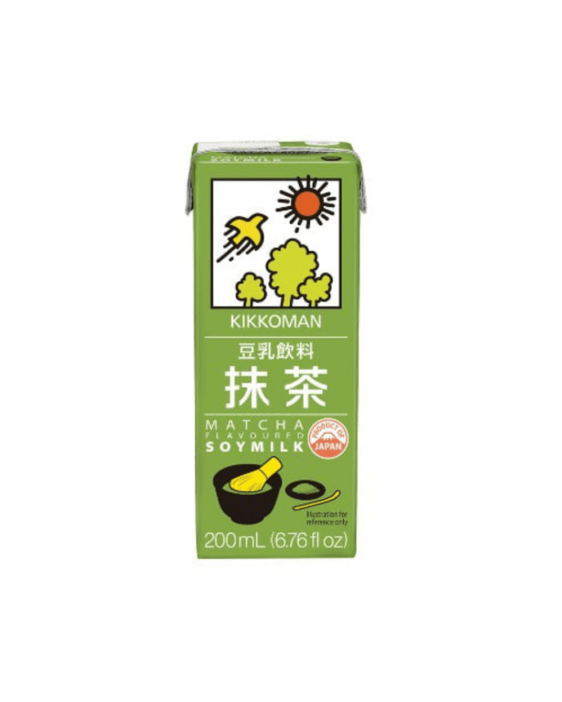 Kikkoman Soymilk Matcha Flavoured