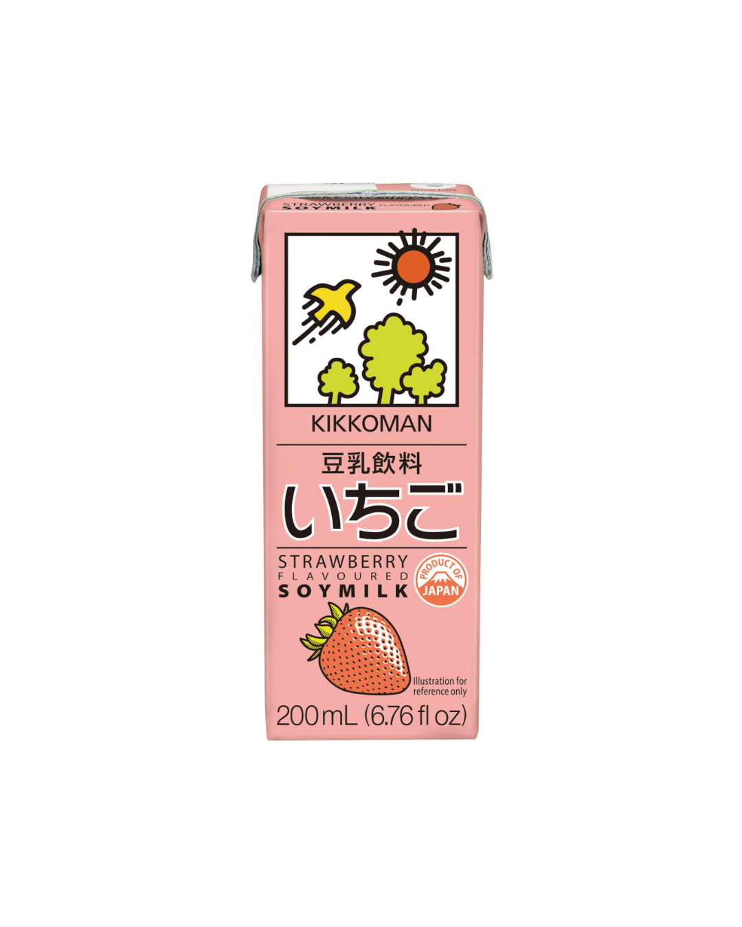 Kikkoman Soymilk Strawberry Flavoured