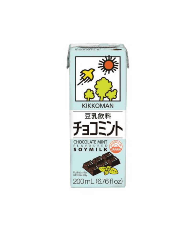 Kikkoman Soymilk Chocolate mint Flavoured