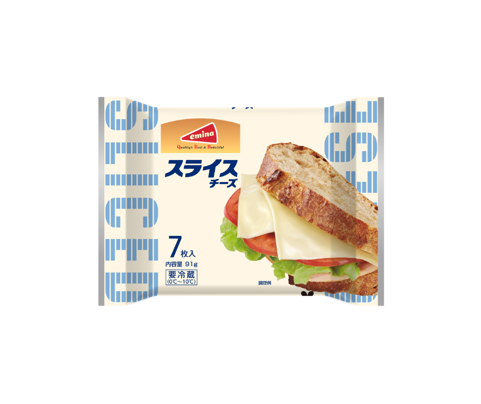 QBB EMINA SLICED CHEESE 91G