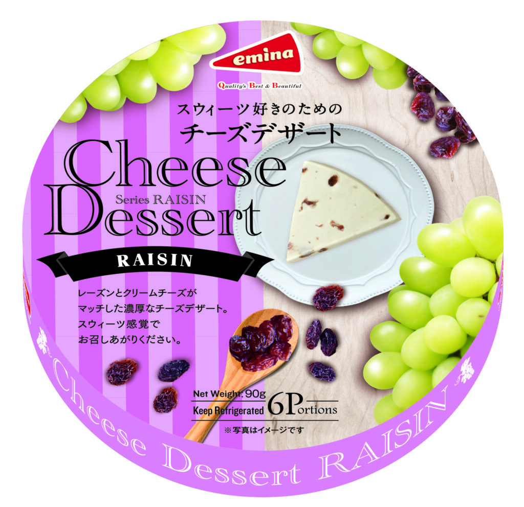 EMINA CHEESE DESSERT RAISIN 90G